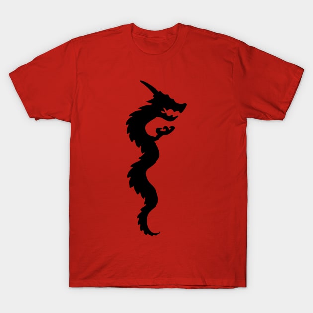 china dragon T-Shirt by Huggy Mauve